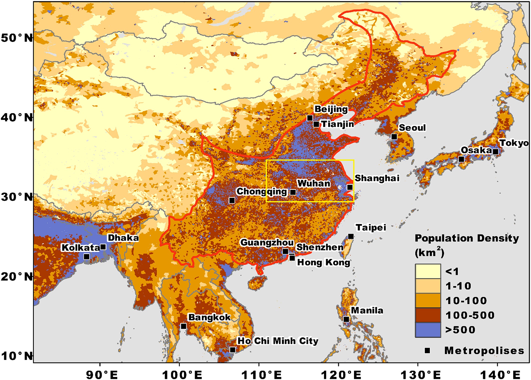 China Population Density Map фото в формате jpeg, фотографии опубликовал админ фото стока