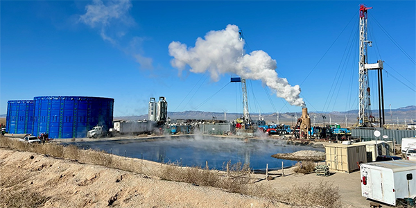 An enhanced geothermal system in Utah.