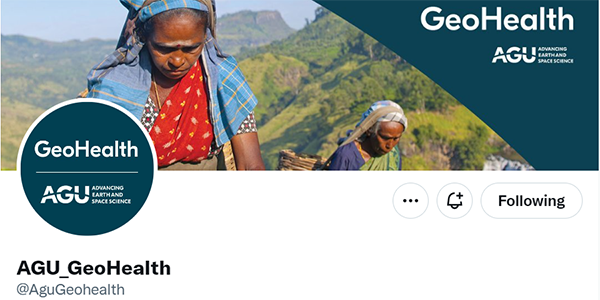 Follow GeoHealth on Twitter!